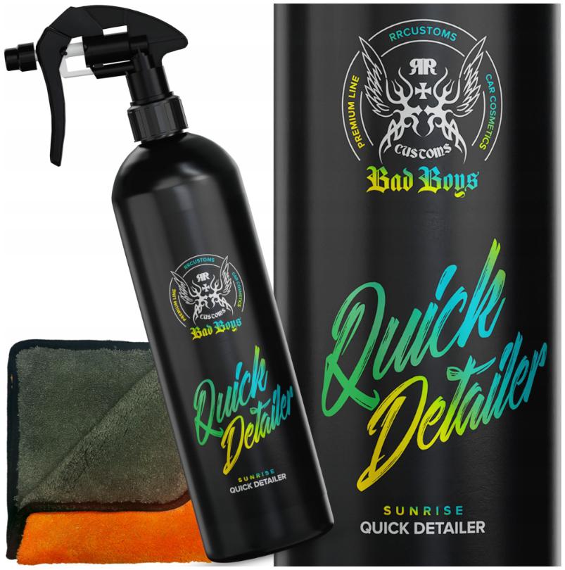 RR CUSTOMS RRC BAD BOYS QUICK DETAILER 1L QD + MIKROFIBRA