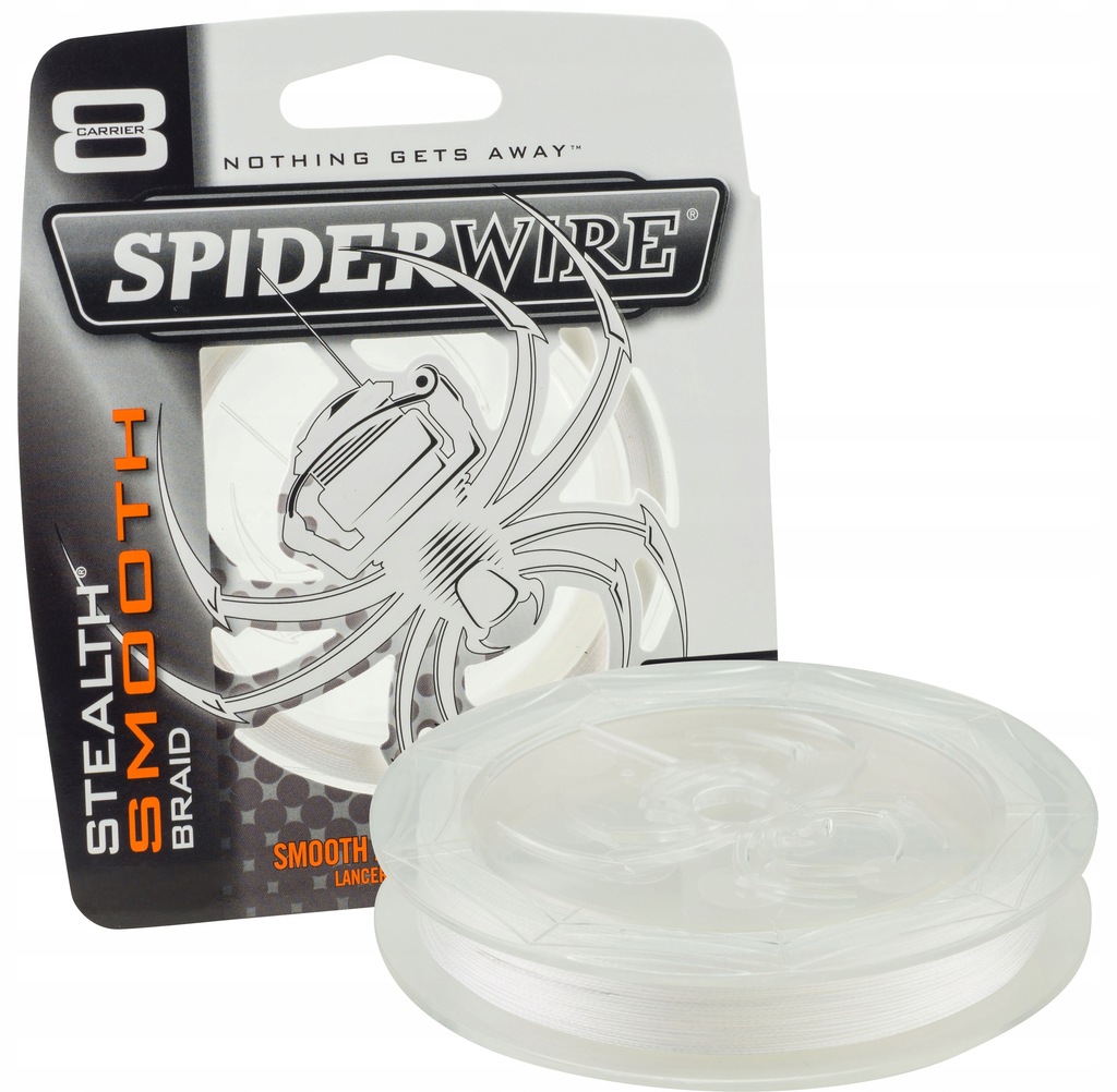 Spiderwire Smooth 8 biała 300m 0,10mm made in usa