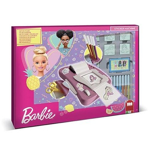 Barbie Pieczątki i maszyna do naklejek
