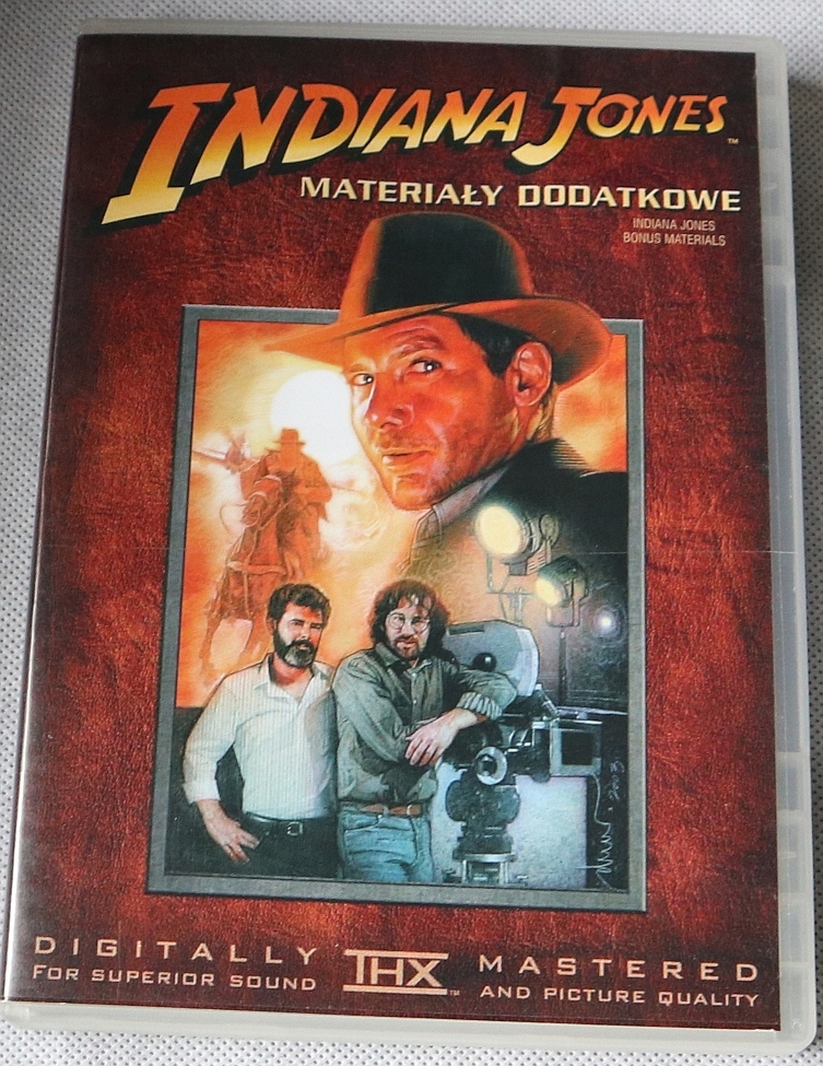 DVD: Indiana Jones - materiały dodatkowe BONUS PL