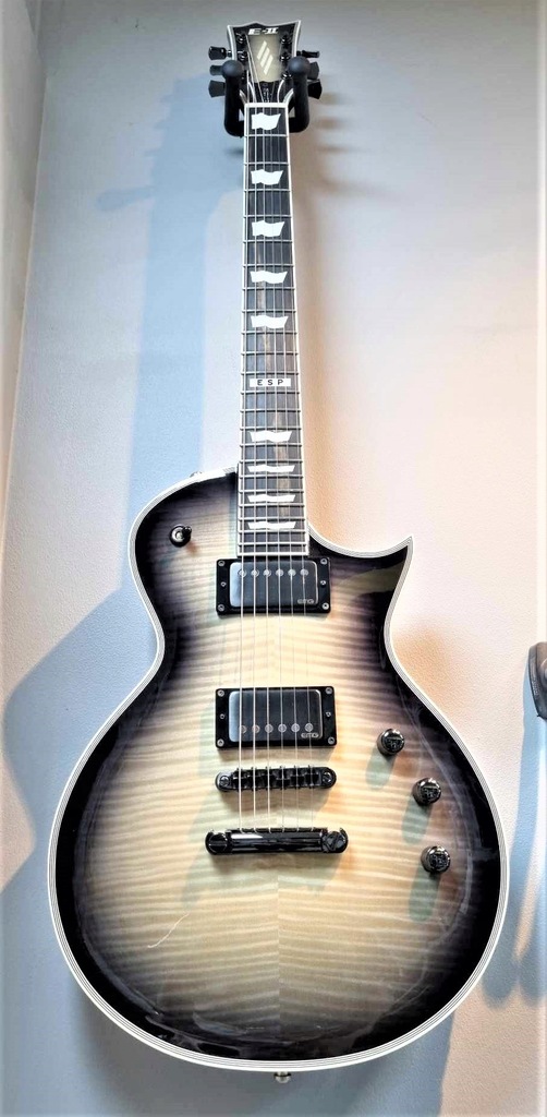 Jak nowa Gitara ESP E-II Eclipse FT BLKNB