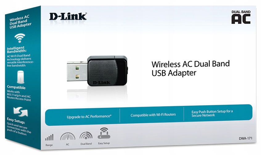 Купить D-LINK DWA-171 AC600 WPS Wi-Fi USB-сетевая карта: отзывы, фото, характеристики в интерне-магазине Aredi.ru