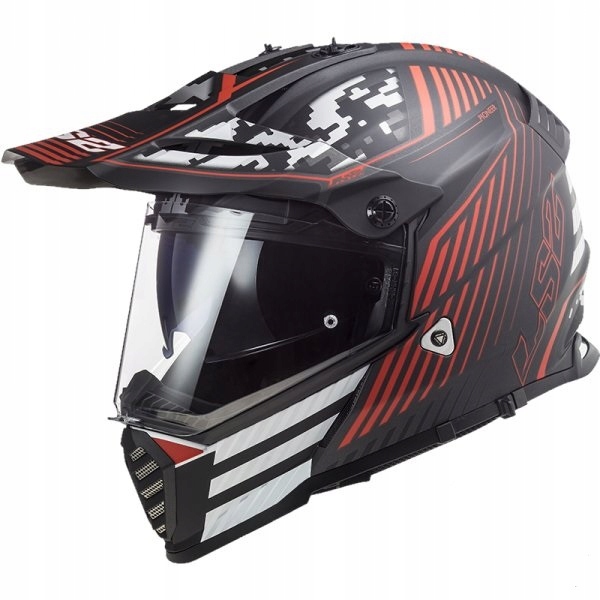 KASK LS2 MX436 PIONEER EVO SATURN MATT BL. RED XXS