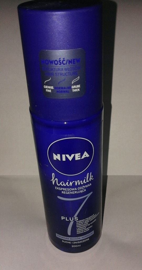 NIVEA Hair Milk Expresowa Odżywka - spray do 200ml