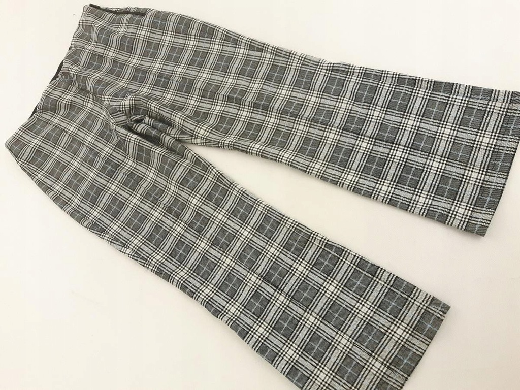 GINA TRICOT eleganckie SPODNIE w kratkę _ 38