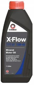 OLEJ COMMA X-FLOW MF 15W40 1L VW 501.01 VW 505.00