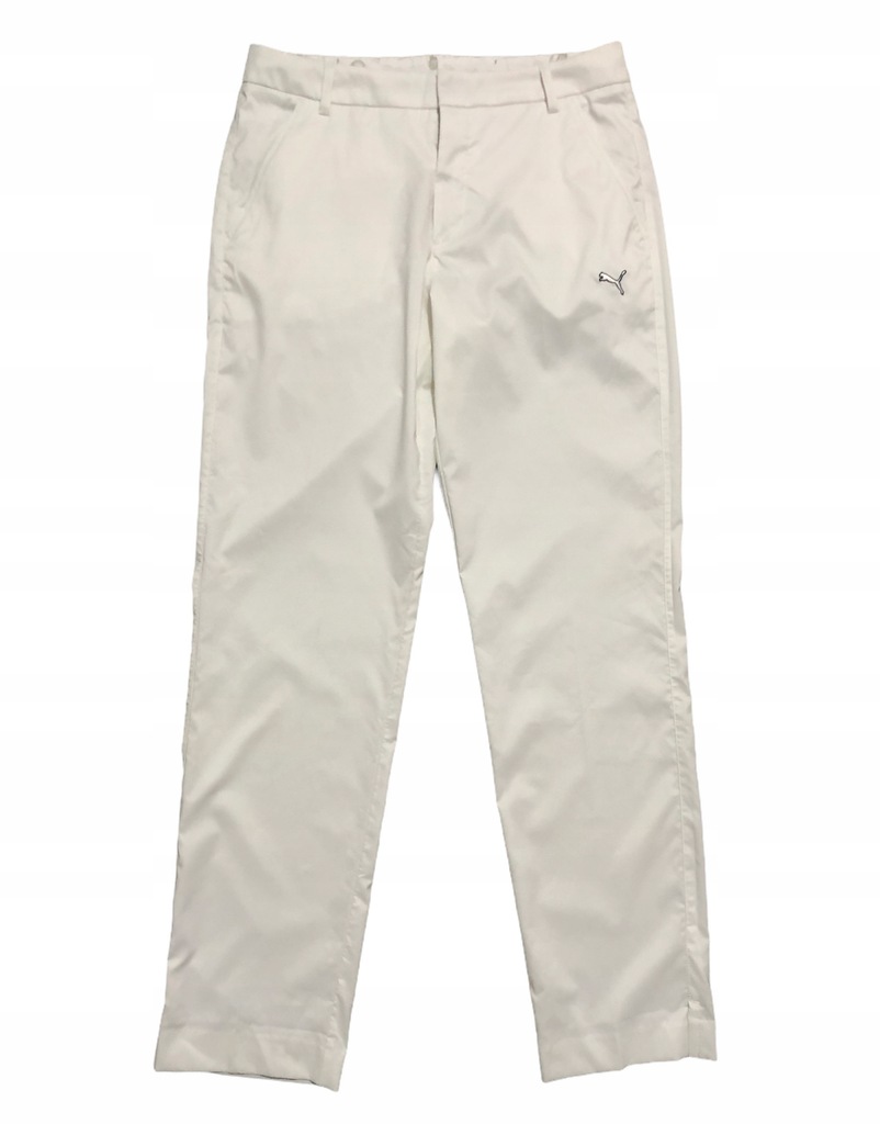 PUMA Spodnie Do Golfa Białe Męskie rozmiar W32 L34