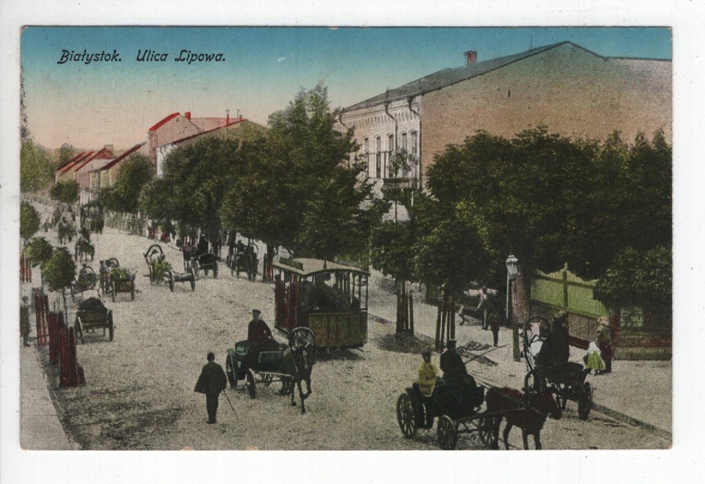 Białystok, ulica Lipowa, 1917r. -157