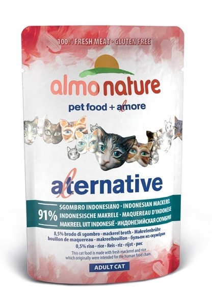 ALMO NATURE ALTERNATIVE makrela indonezyjska 55 g