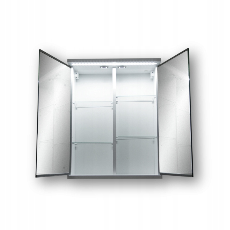 Купить Подвесной шкафчик для ванной комнаты с зеркалом. РИКО 50 LED: отзывы, фото, характеристики в интерне-магазине Aredi.ru