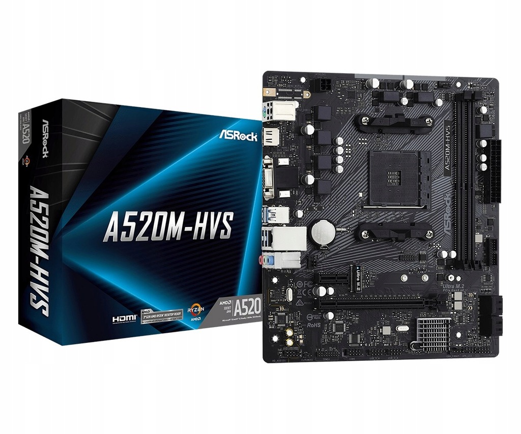 Płyta główna ASRock A520M-HVS Micro ATX