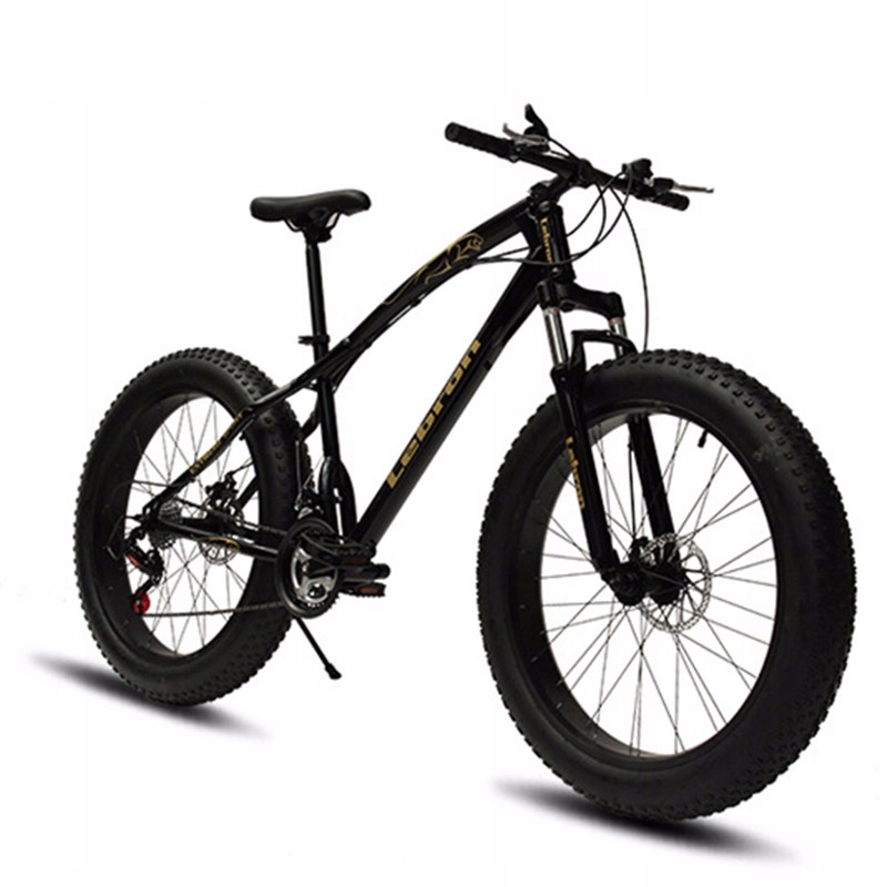 ROWER FAT BIKE DUŻE KOŁA 26" -CZARNY