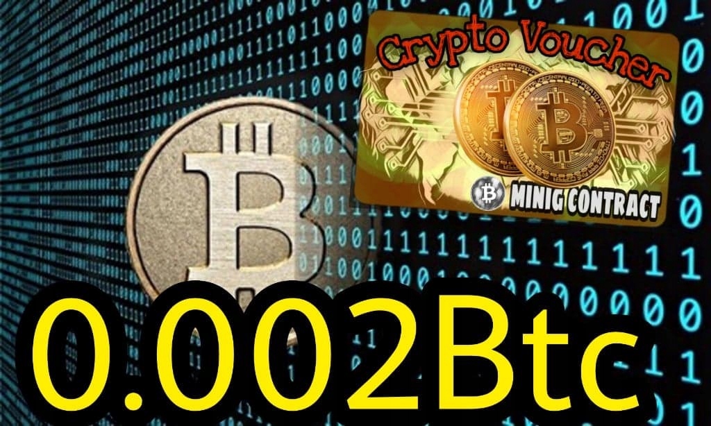 Crypto Voucher 0.0021 Bitcoin Kontrakt Wydobywczy