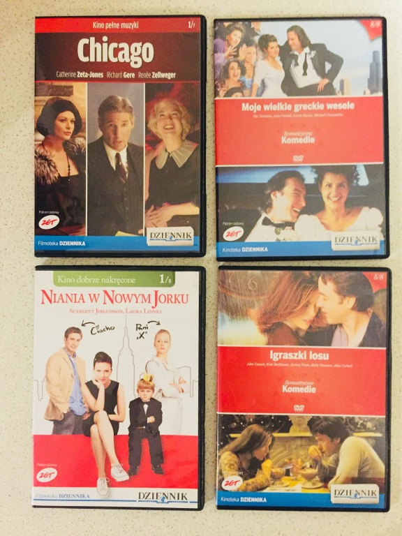 dvd - komedie romantyczne