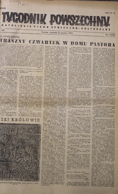 Tygodnik powszechny nr 1 do 52