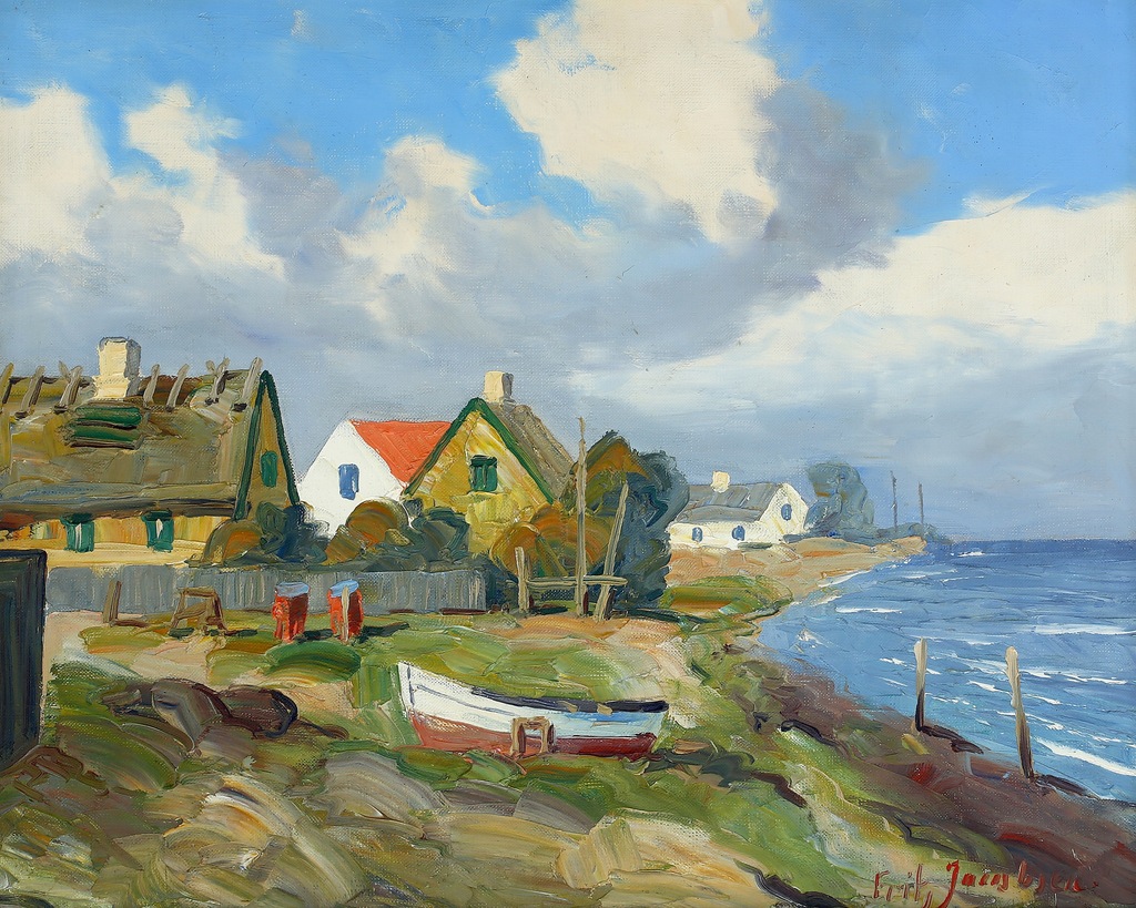 FRITZ JACOBSEN 1914 ŁÓDŹ NAD BRZEGIEM MORZA 8242684608 oficjalne