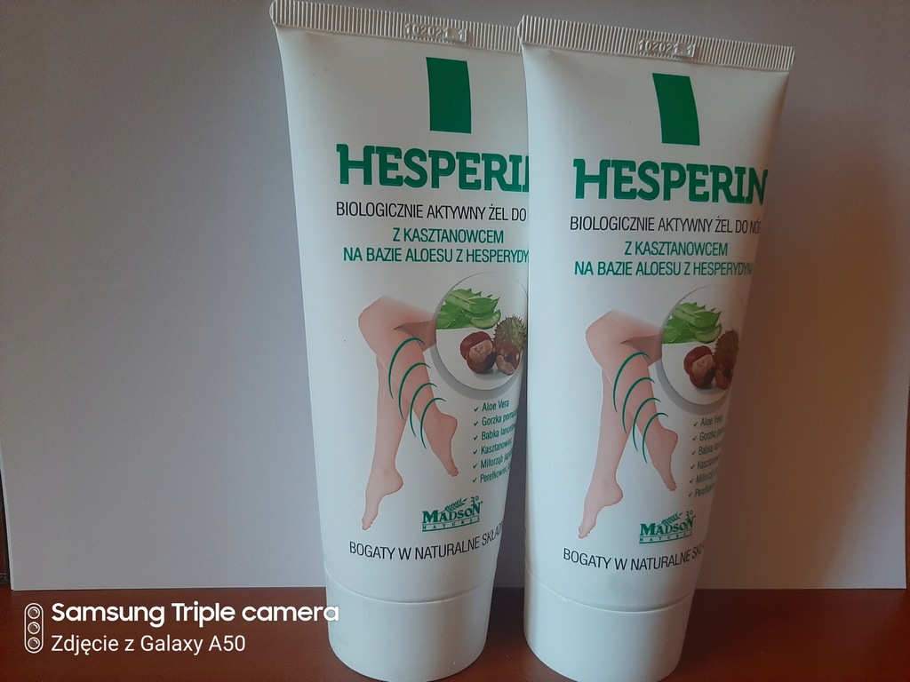 Hesperin Madson żel do nóg 2 opak.