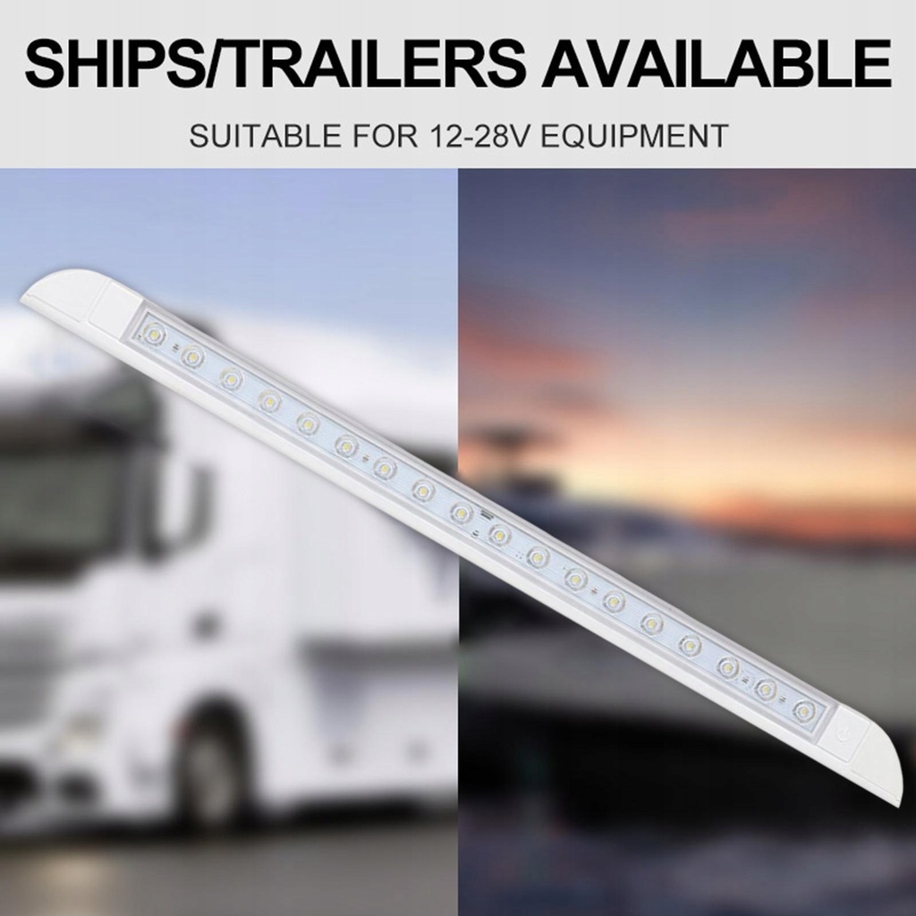 Trailer Canopy Led Lights Motorhome White 14122820256 oficjalne archiwum Allegro