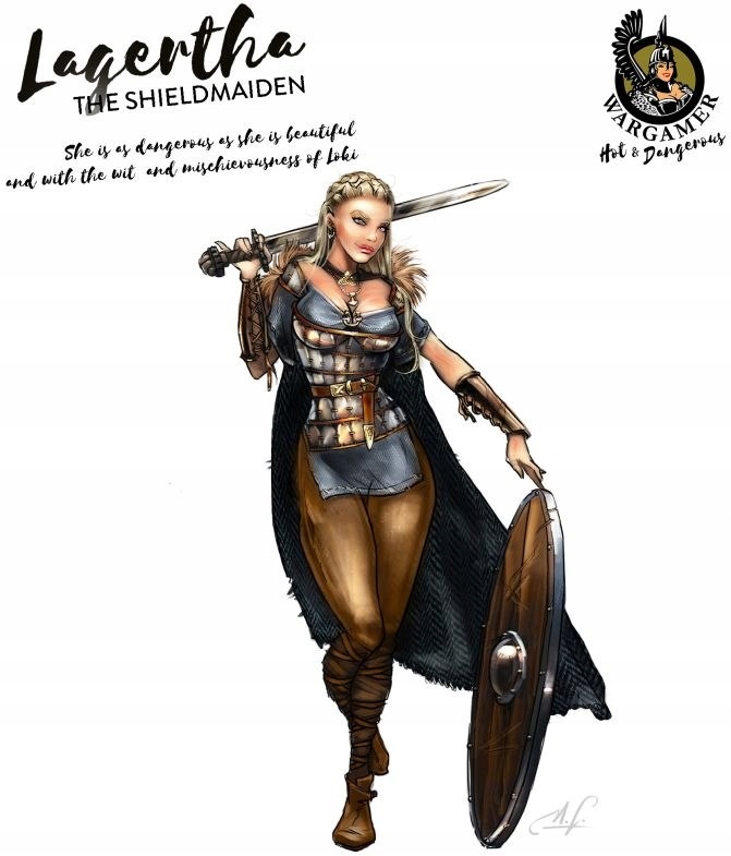 Hot & Dangerous: Lagertha, the Shieldmaiden (2