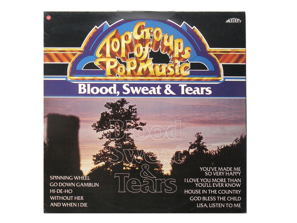 Blood Sweat Tears Top Groups Of Pop Music Oficjalne Archiwum Allegro