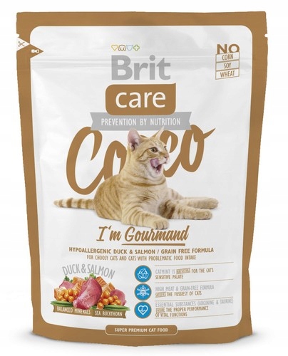 Brit Care Cat New Cocco Duck & Salmon 400 g