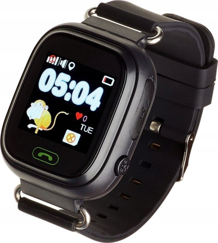 SMARTWATCH ZEGAREK LOKALIZATOR GPS KIDS2 CZARNY