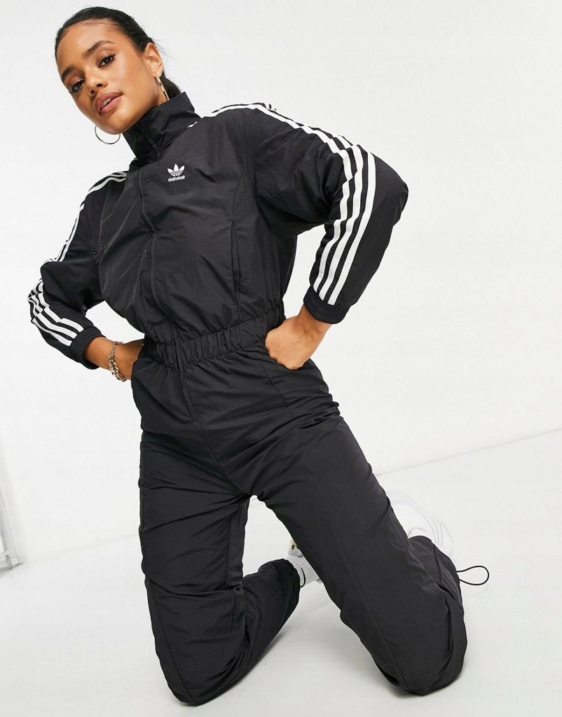 ADIDAS KOMBINEZON DAMSKI CZARNY Z LOGO 42 DUC