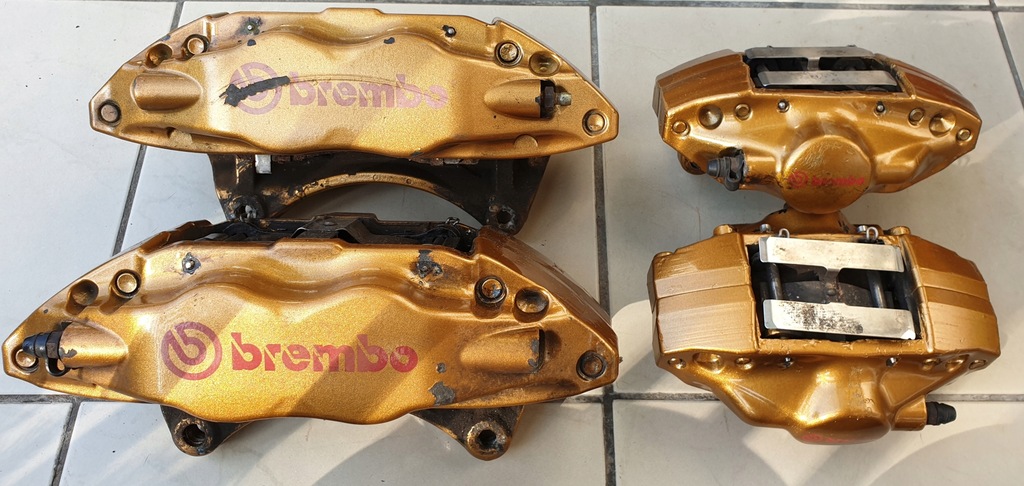 ZACISKI TARCZE BREMBO SUBARU IMPREZA WRX STI 0107