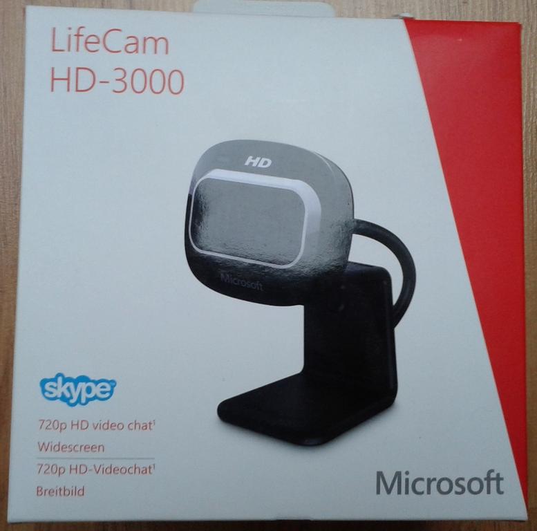 Kamerka USB z mikrofonem LifeCam HD-3000.Microsoft