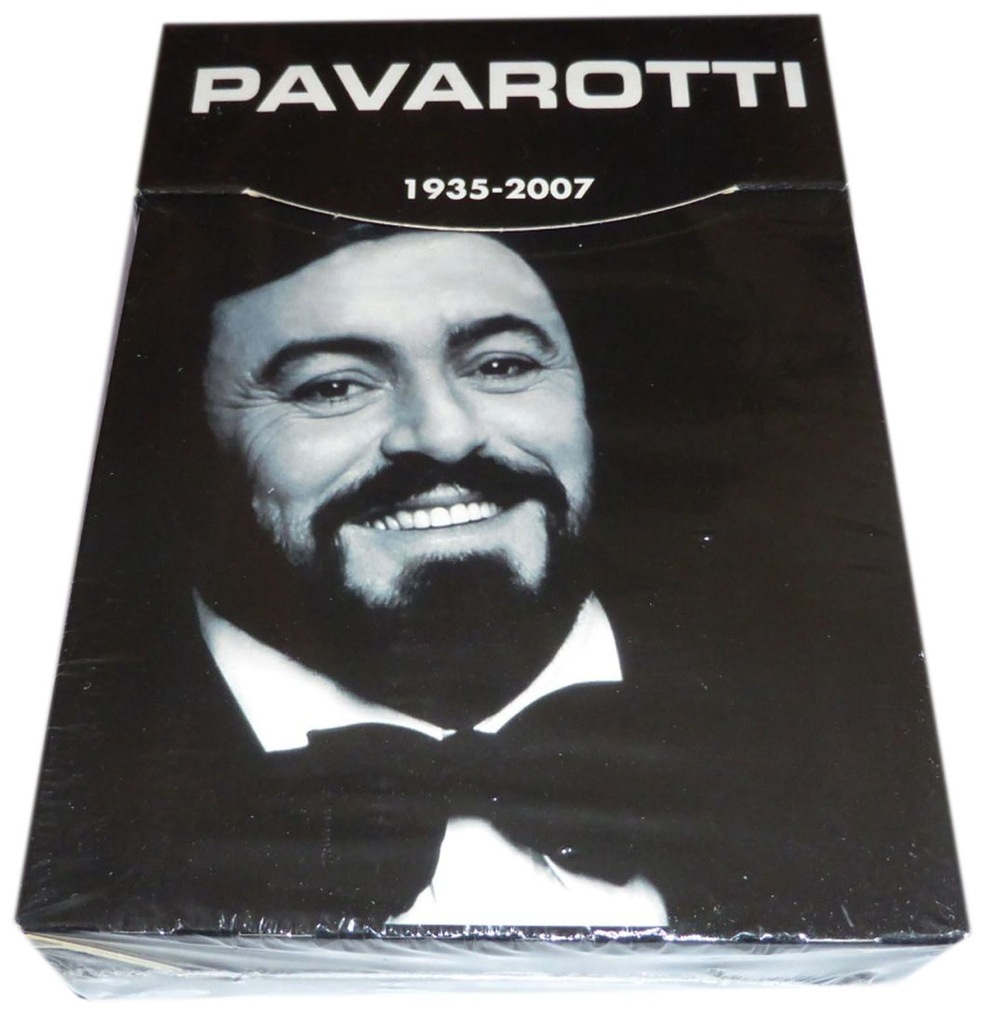 Luciano Pavarotti A world icon 1935-2007 2CD+2DVD