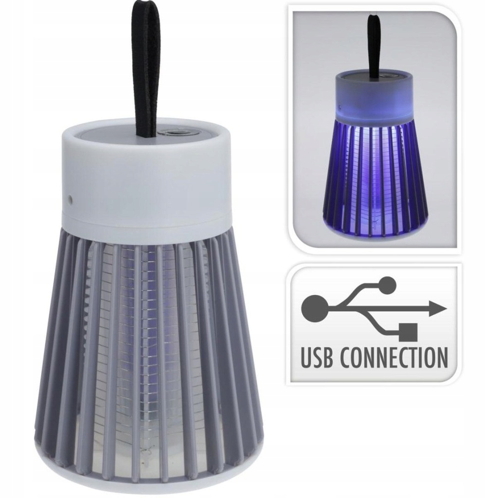 LAMPA CAMPINGOWA PRZECIWKOMOROWA USB
