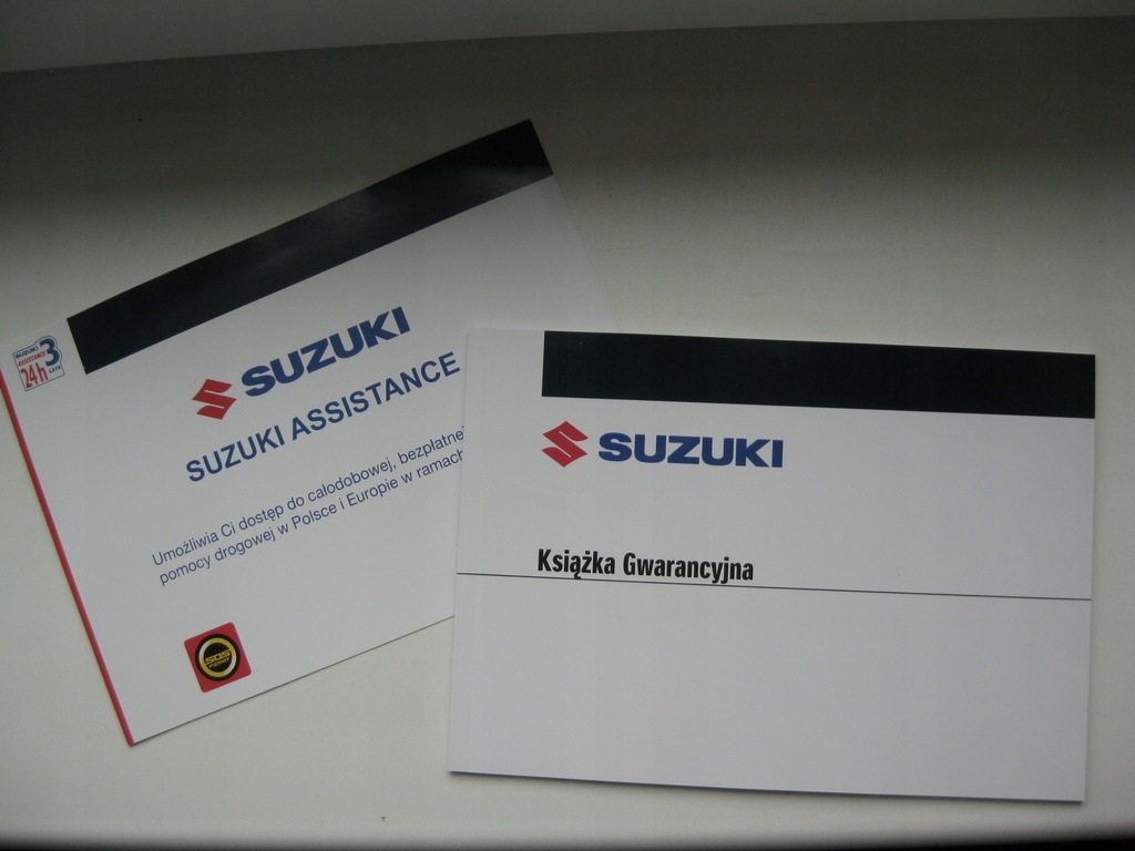 Suzuki nowa Polska książka serwisowa Suzuki 2015