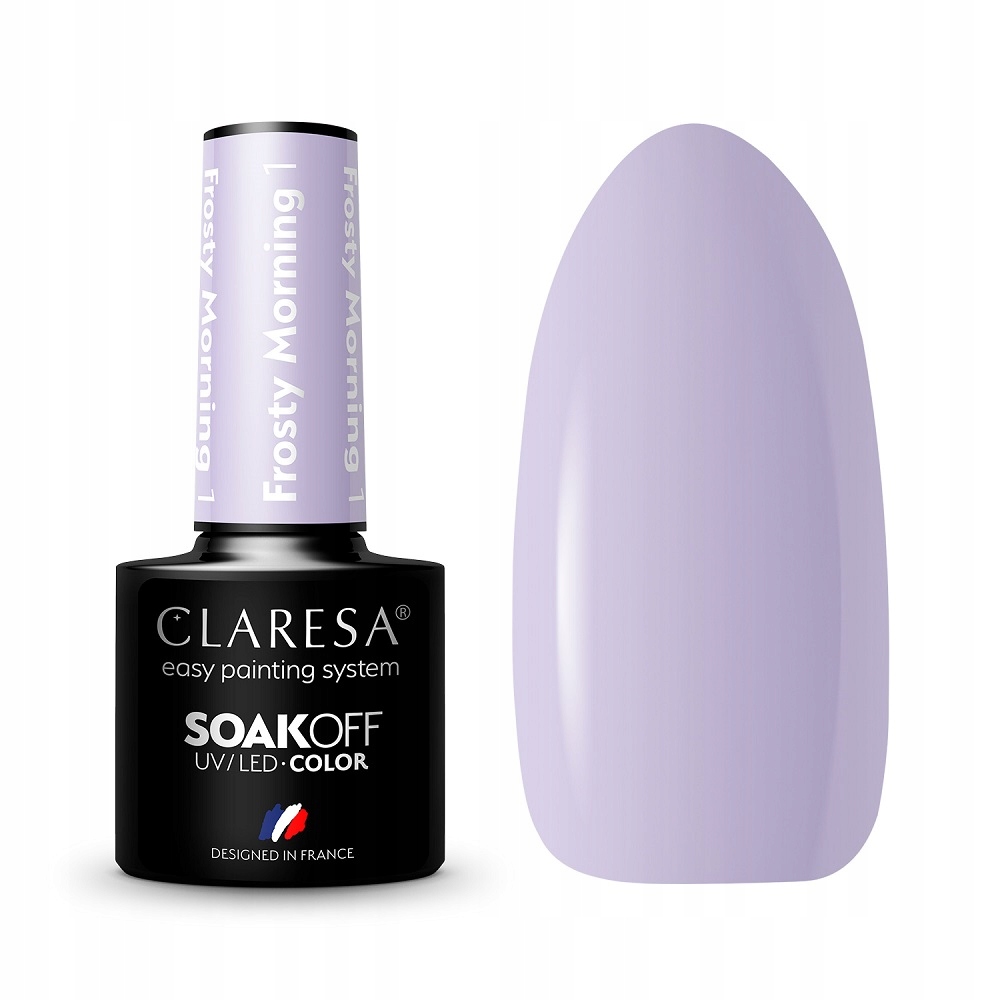 Claresa Soak Off UV/LED Frosty Morning lakier h P1