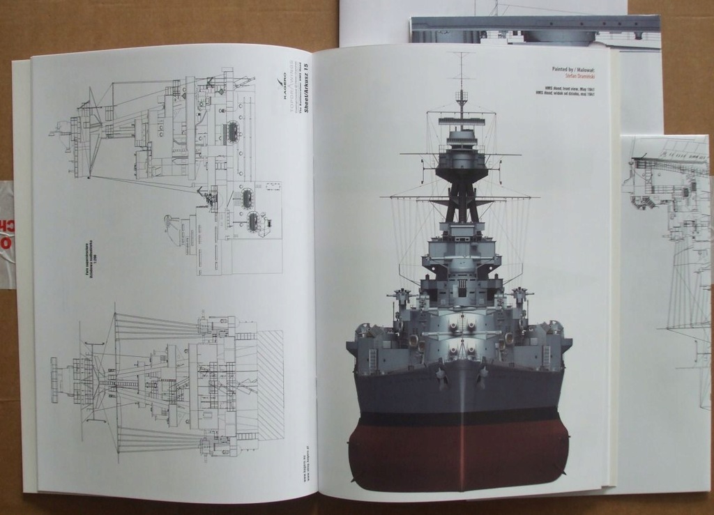 Купить Капюшон линейного крейсера HMS - Кагеро верхние чертежи: отзывы, фото, характеристики в интерне-магазине Aredi.ru