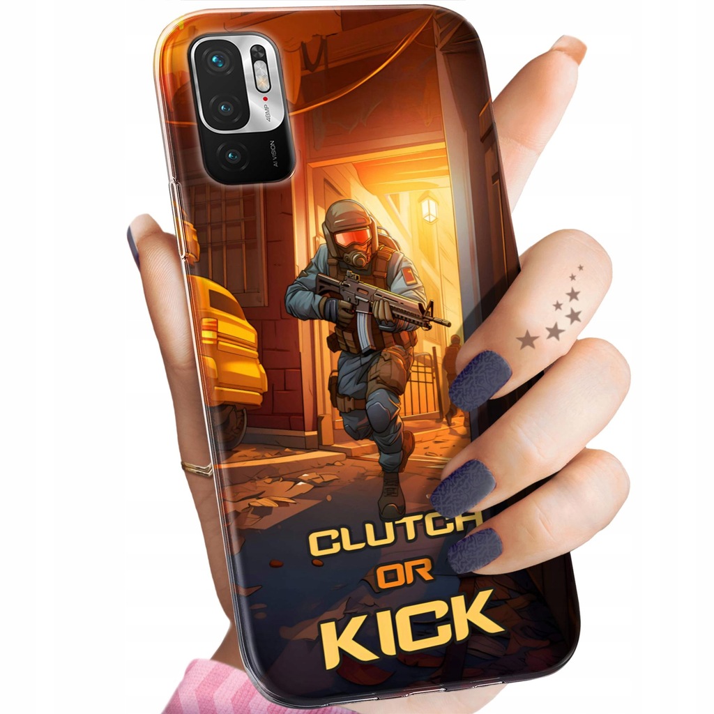 ETUI DO XIAOMI REDMI NOTE 10 5G WZORY CS GO COUNTER-STRIKE OBUDOWA CASE