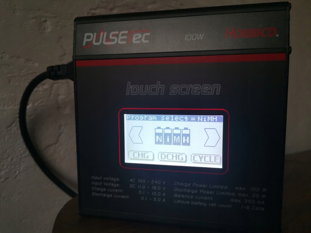 Ładowarka modelarska Hobbico PulseTec 906 balanser 100W RC do pakietów