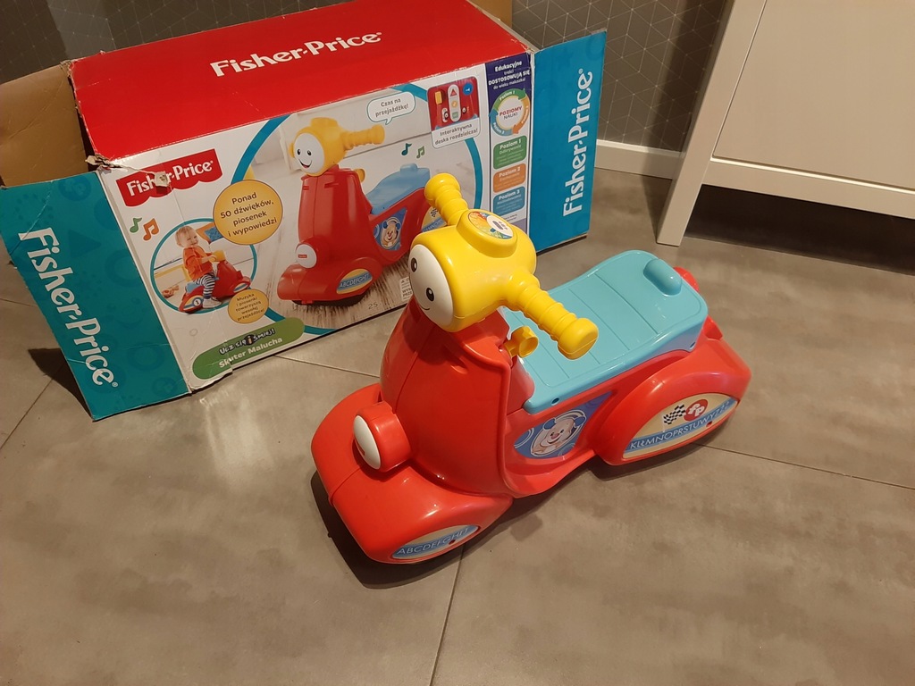 Fisher Price # SKUTER jeździk dla Maluszka #IDEAŁ!
