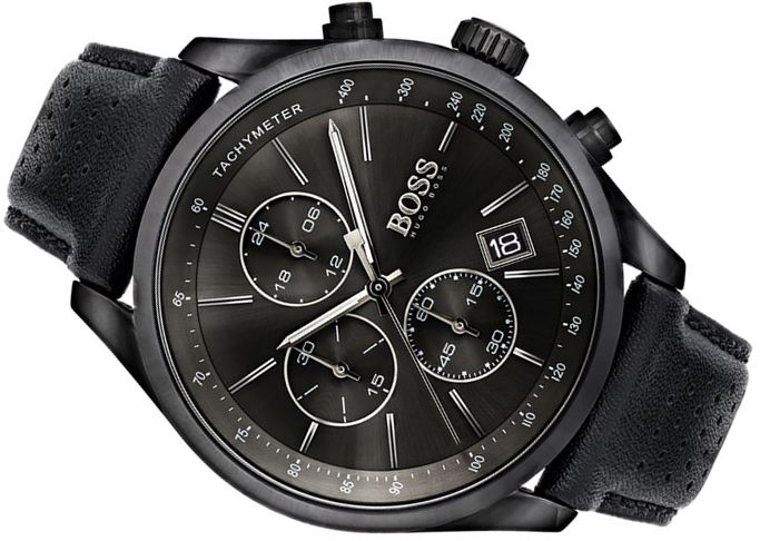 ZEGAREK MĘSKI HUGO BOSS GRAND PRIX 1513474 CHRONO - 8197088225 - oficjalne  archiwum Allegro