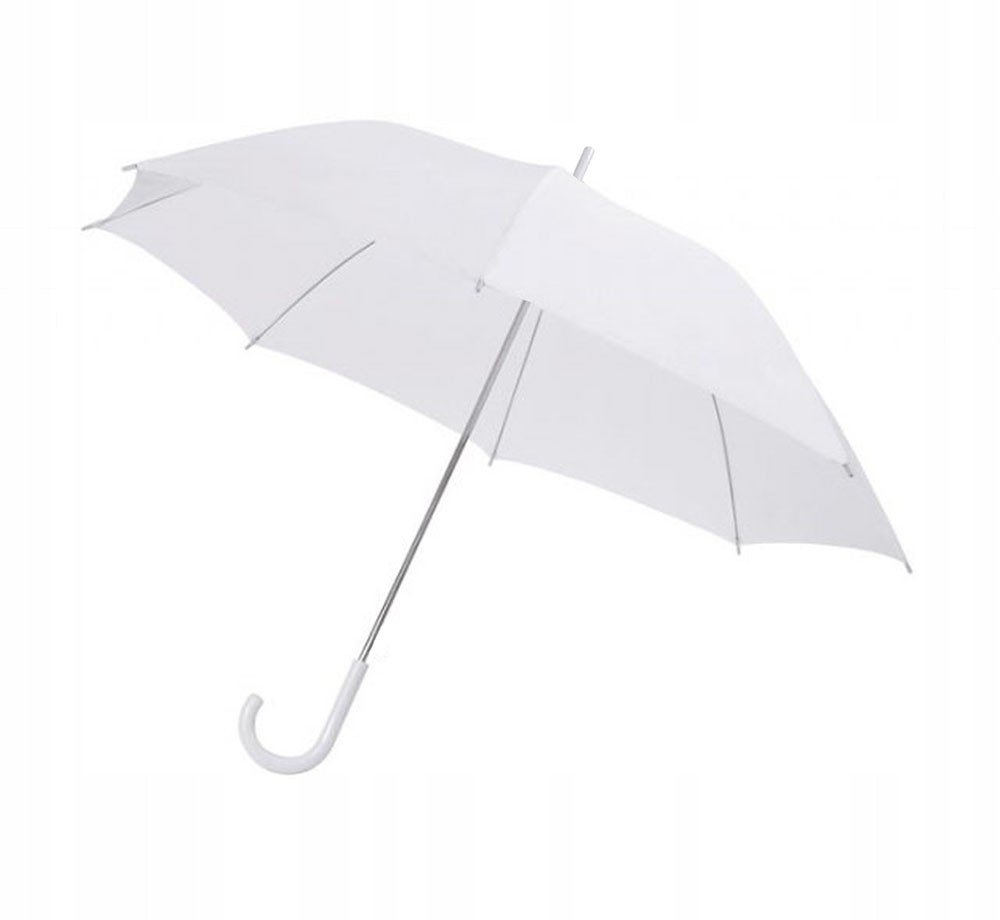 Parasol biały ślubny duży parasolka automatyczna