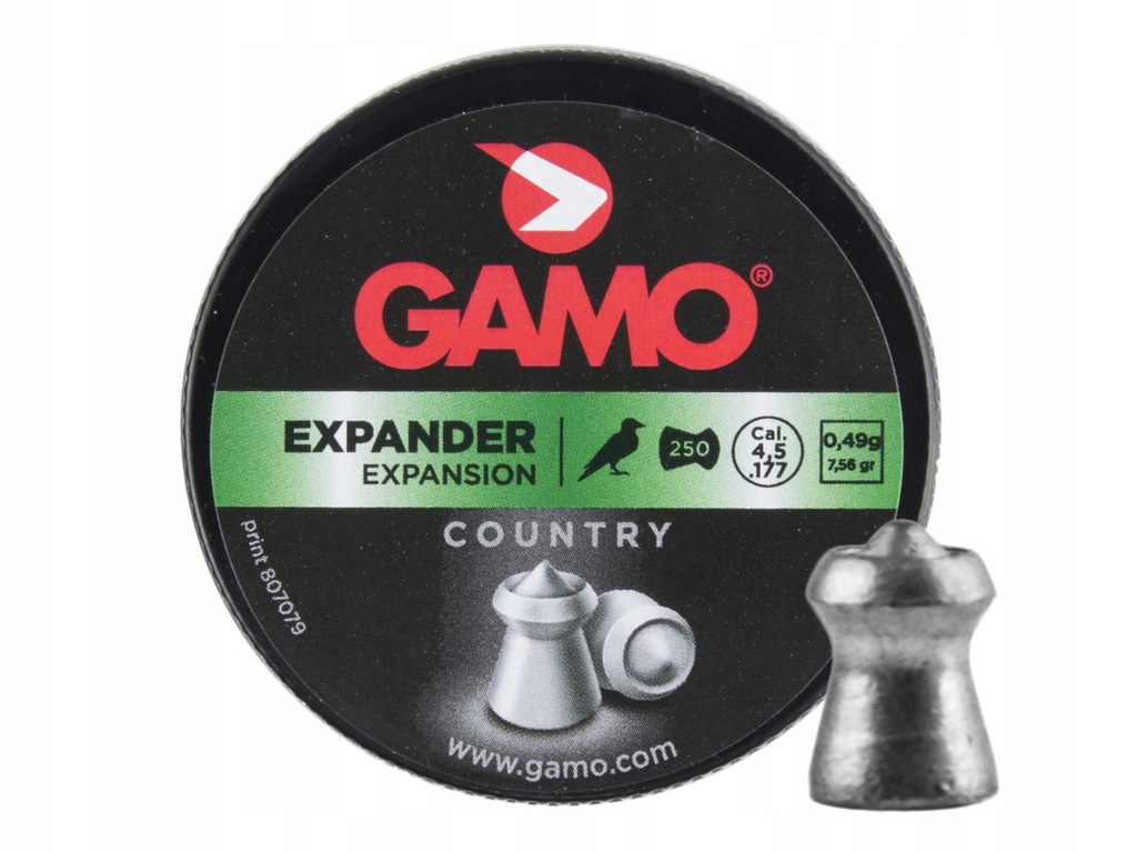 Śrut diabolo Gamo Expander 4,5 mm 250 szt.