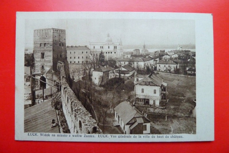 Łuck Wały Zamek Panorama