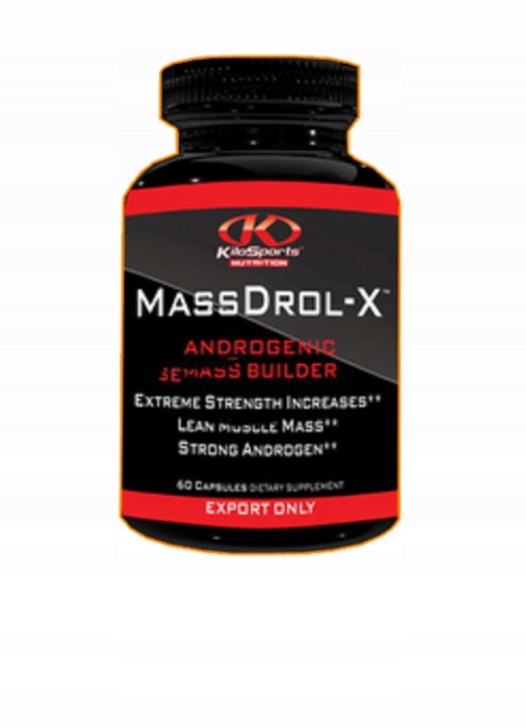 MASSDROL-X - KILOSPORTS -60 KAPS- PROHORMON USA