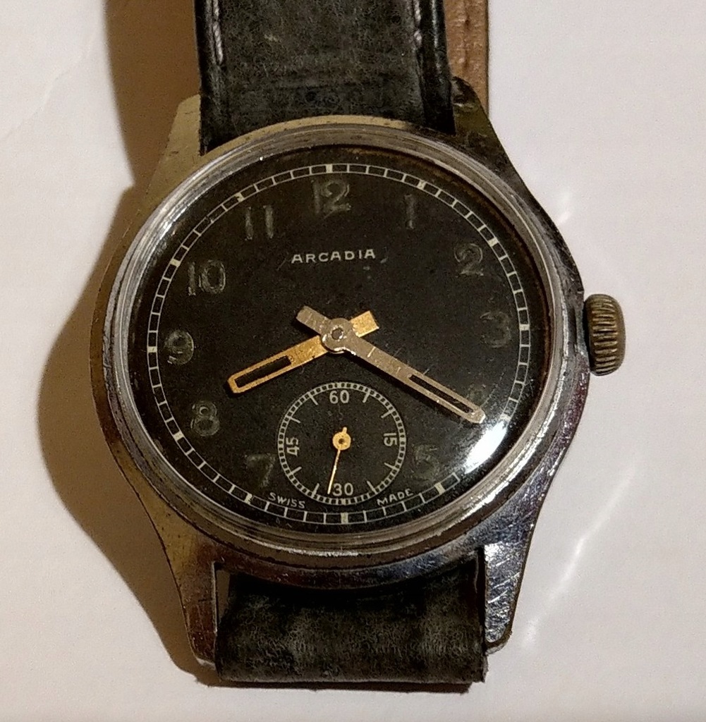 Купить Немецкие военные часы Arcadia WWII AS 1130.: отзывы, фото, характеристики в интерне-магазине Aredi.ru