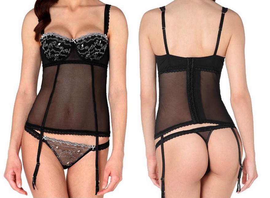 INTIMISSIMI GORSET GUEPIERE JESSICA 2B/75B