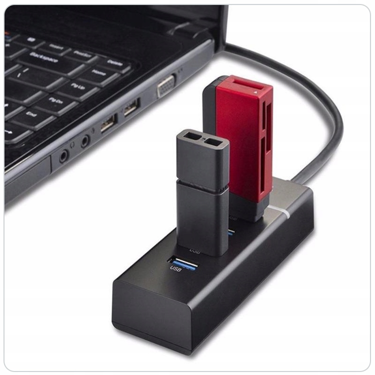 Купить USB-ХАБ-СПЛИТТЕР 4 ПОРТА USB 3.0 5 Гбит/с: отзывы, фото, характеристики в интерне-магазине Aredi.ru