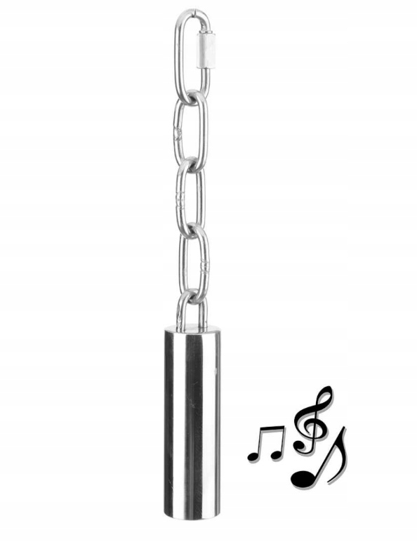 Zabawka dla papug muzyczna ze stali nierdzewnej S