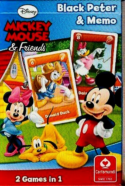 MYSZKA MIKI CZARNY PIOTRUŚ MEMO