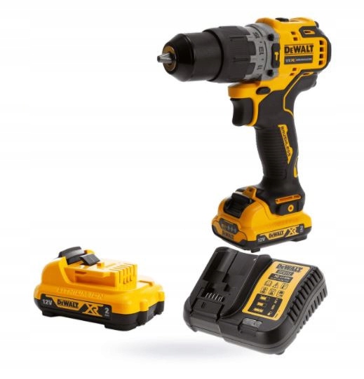 Wiertarko-wkrętarka udarowa 12V Dewalt DCD706D2-QW