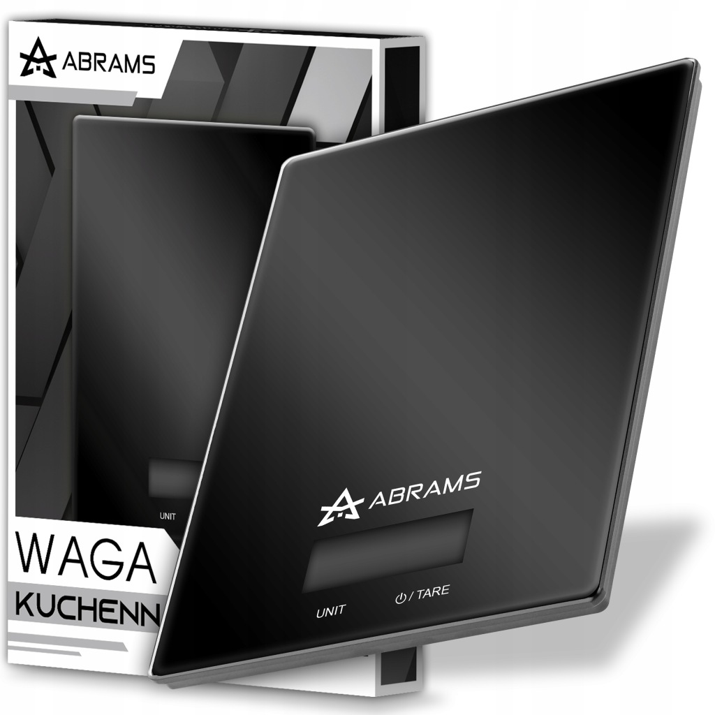 WAGA KUCHENNA ELEKTRONICZNA BARDZO PRECYZYJNA DO 1G 5KG ABRAMS FIT LICZENIE
