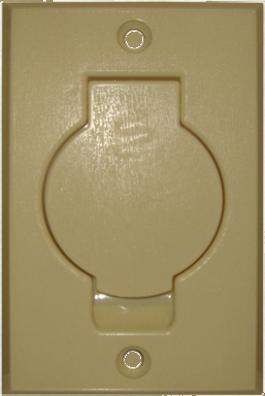 GNIAZDO SSĄCE OO GV ROUND DOOR KREMOWE 80x105